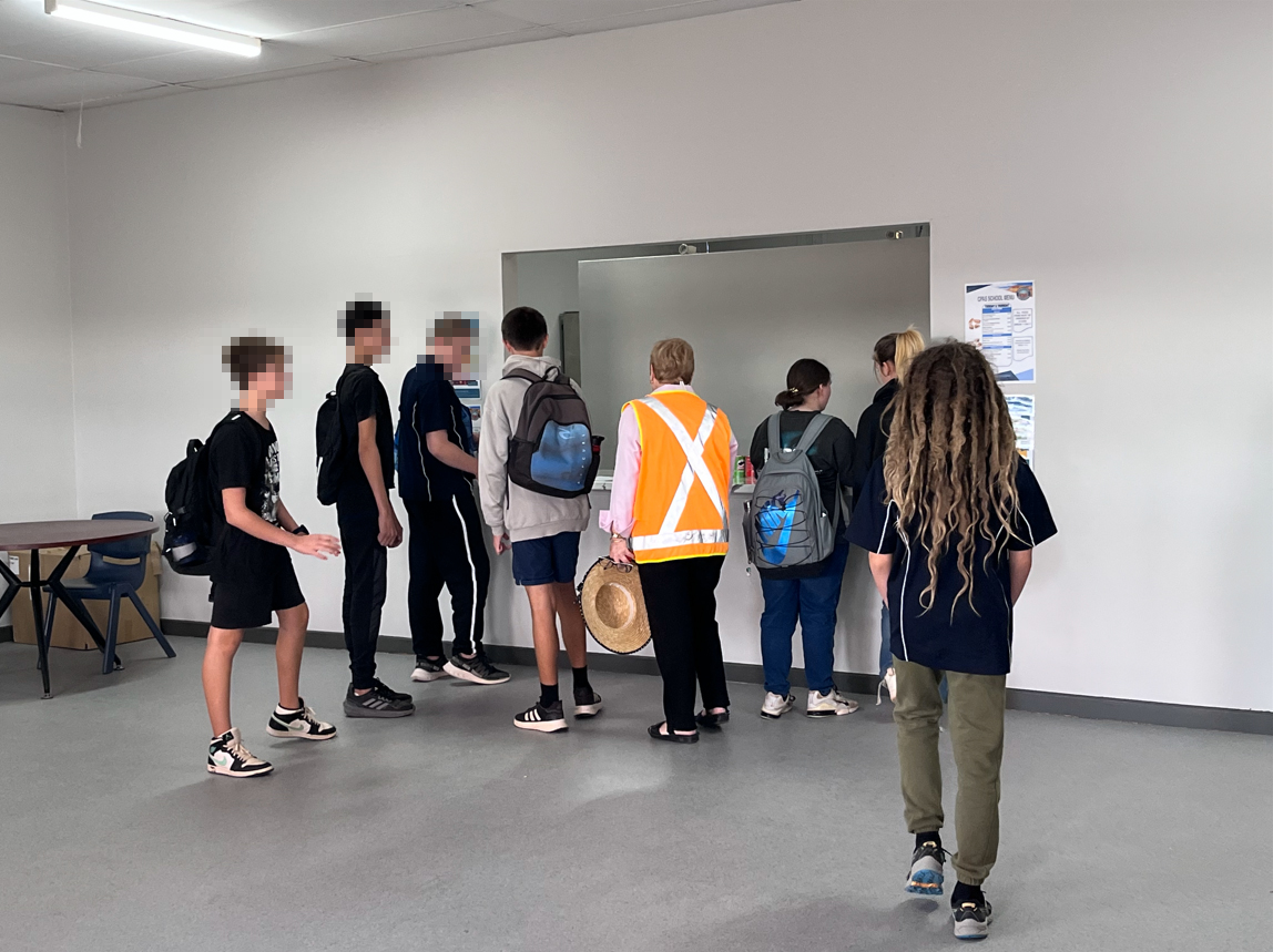 School Canteen Reopens to Huge Welcome at Coober Pedy Area School